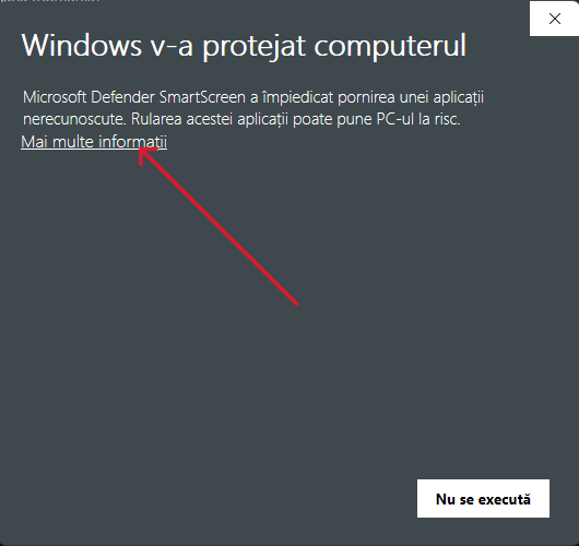 Mai multe informații